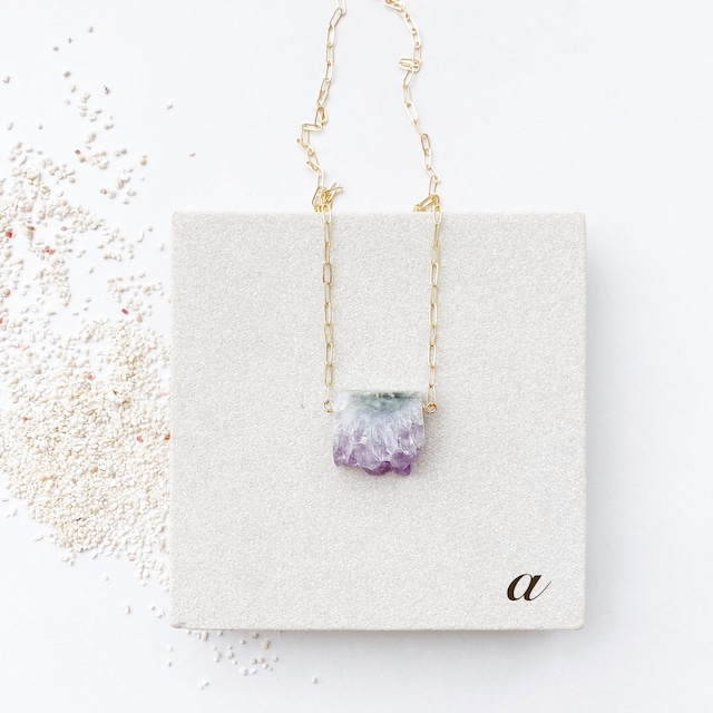 Staractite Amethyst necklace