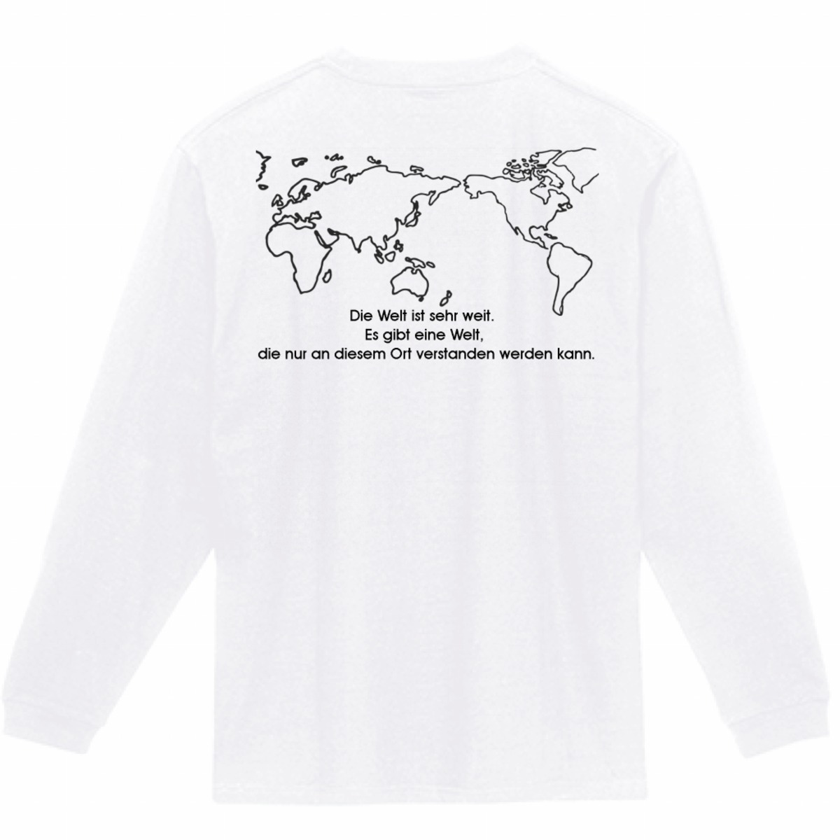 90's MAZE 世界地図 ワールドマップTシャツ シングルステッチ 世界地図 ロンT | Nao