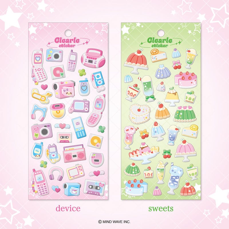 クリアリーステッカー 82735 device ※1人2点まで | てんくーどう