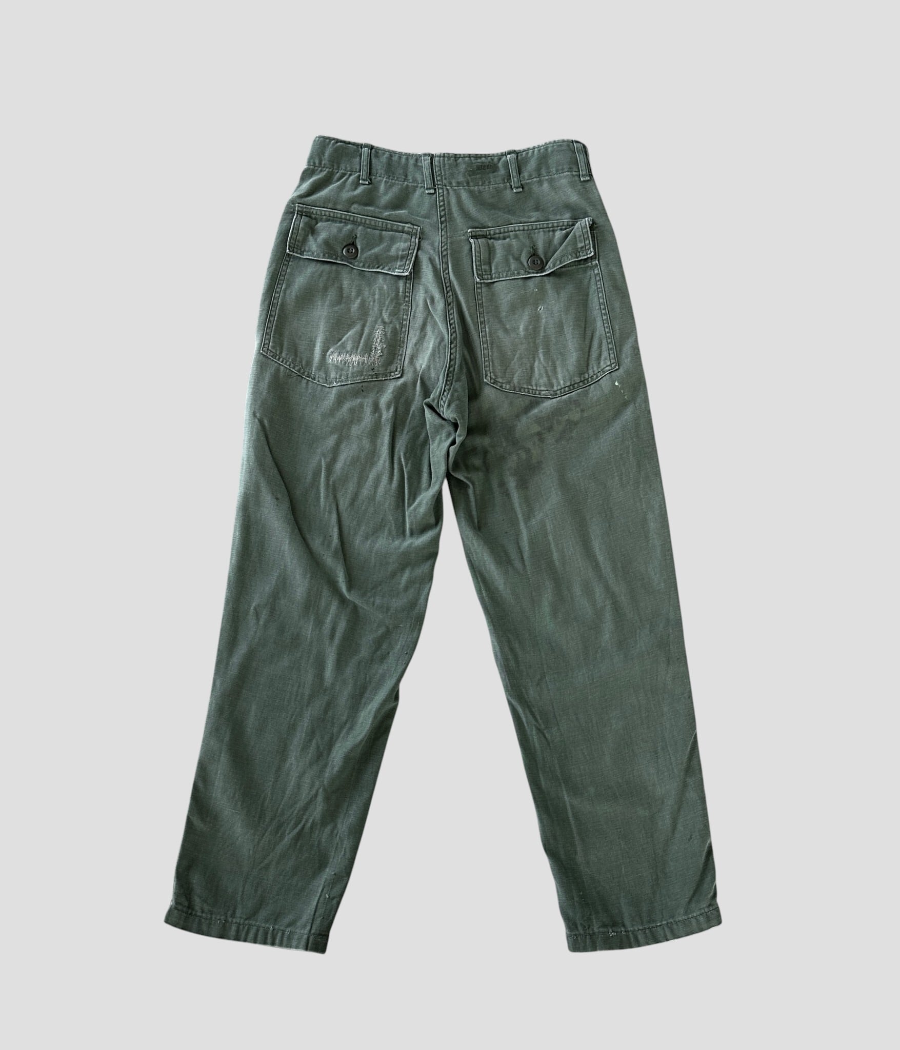 50s vintage US ARMY ベイカーパンツ OG 107 ビンテージ 50s vintage US ARMY ベイカーパンツ OG 107 ビンテージ 1950's - 1960's
