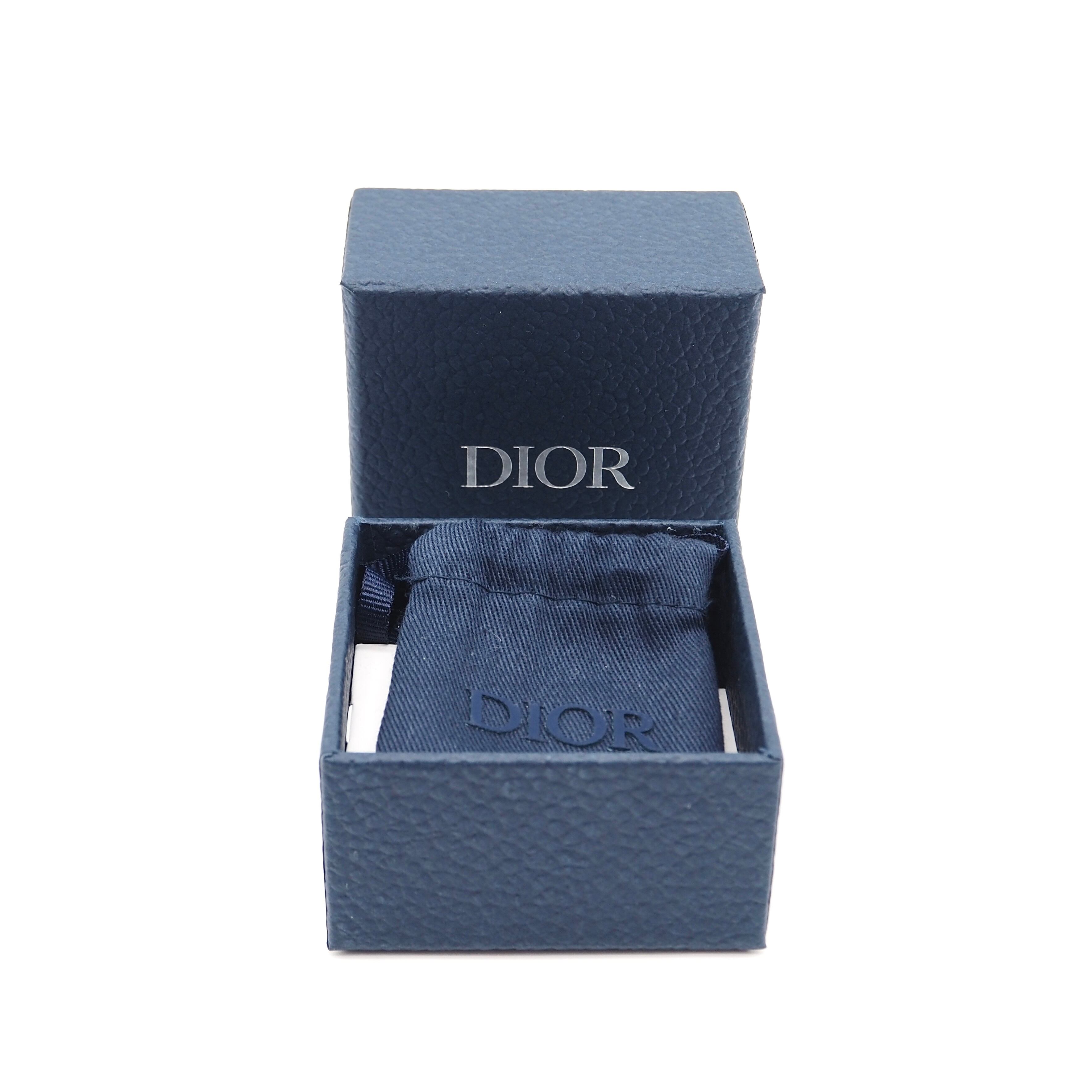 DIOR 約17号 オブリーク シグネット リング シルバー925 ディオール