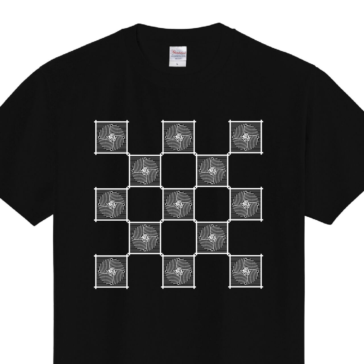 そば 蕎麦 Tシャツ ユニフォーム ※正面プリント 商品カラー:ブラック