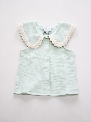 MIPOUNET  ALICE MUSLIN COLLARED BLOUSE