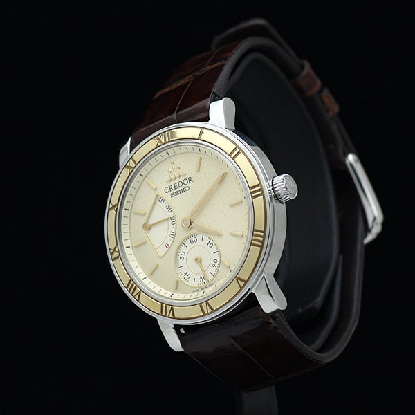 省スペース 洗える おしゃれ 【SEIKO】『クレドール パワーリザーブ