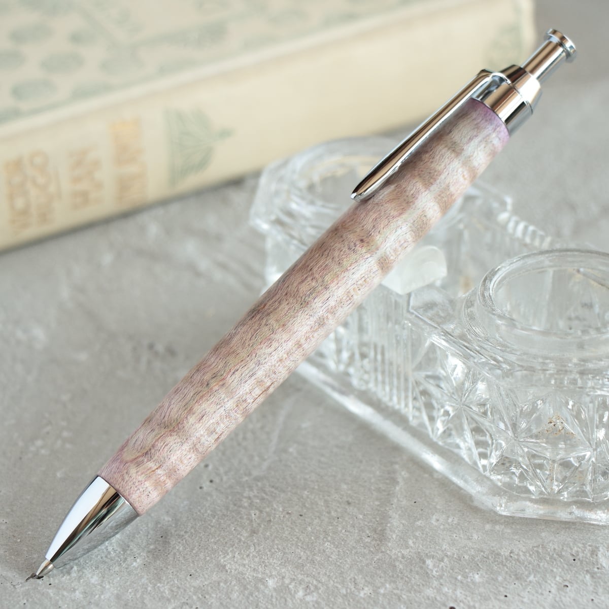 【森】　ハンドメイド　木軸ボールペン　スタビライズドウッド　G2 森】 ハンドメイド 木軸ボールペン スタビライズドウッド G2