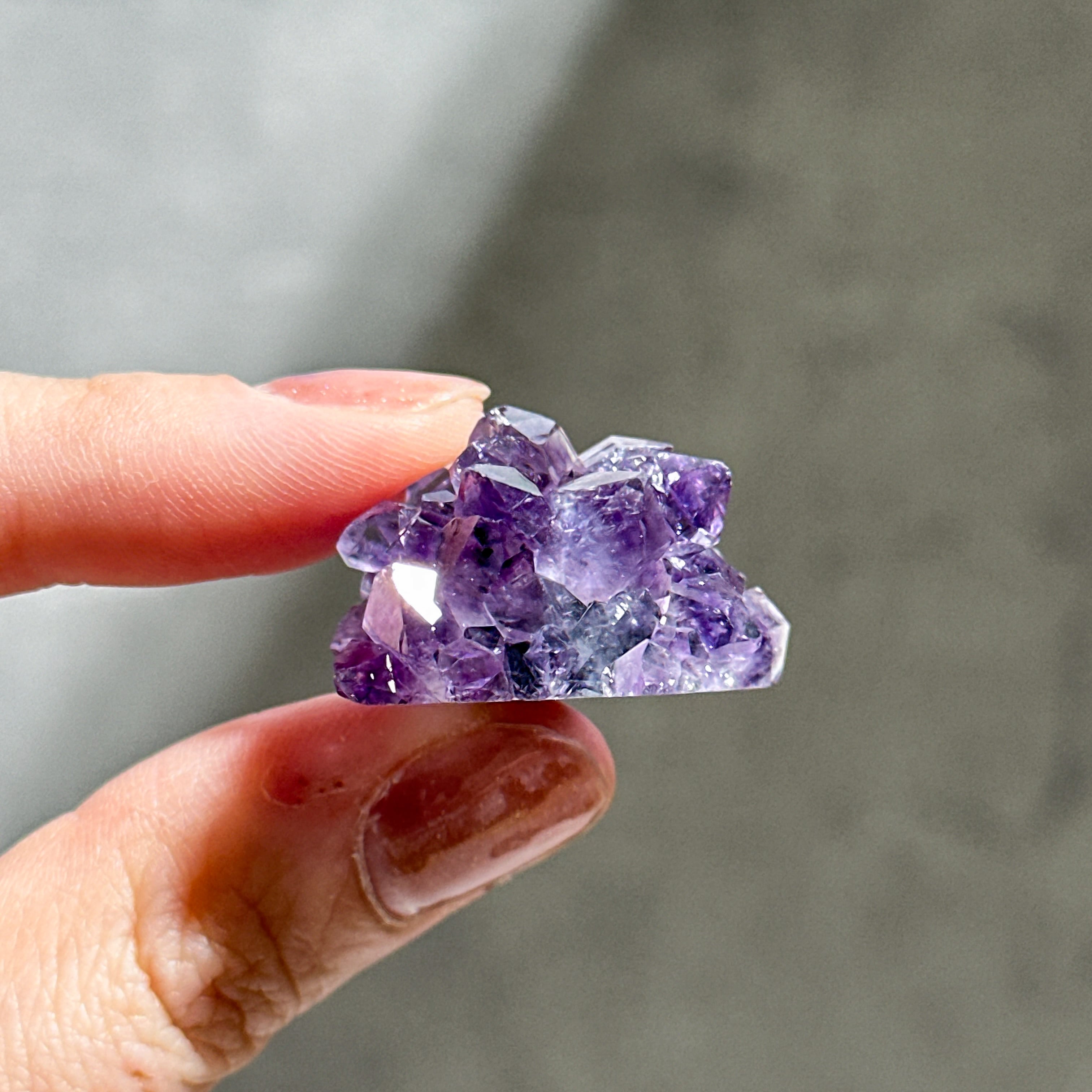 ウルグアイ産フラワーアメジスト 原石23◇ Flower Amethyst ◇天然石