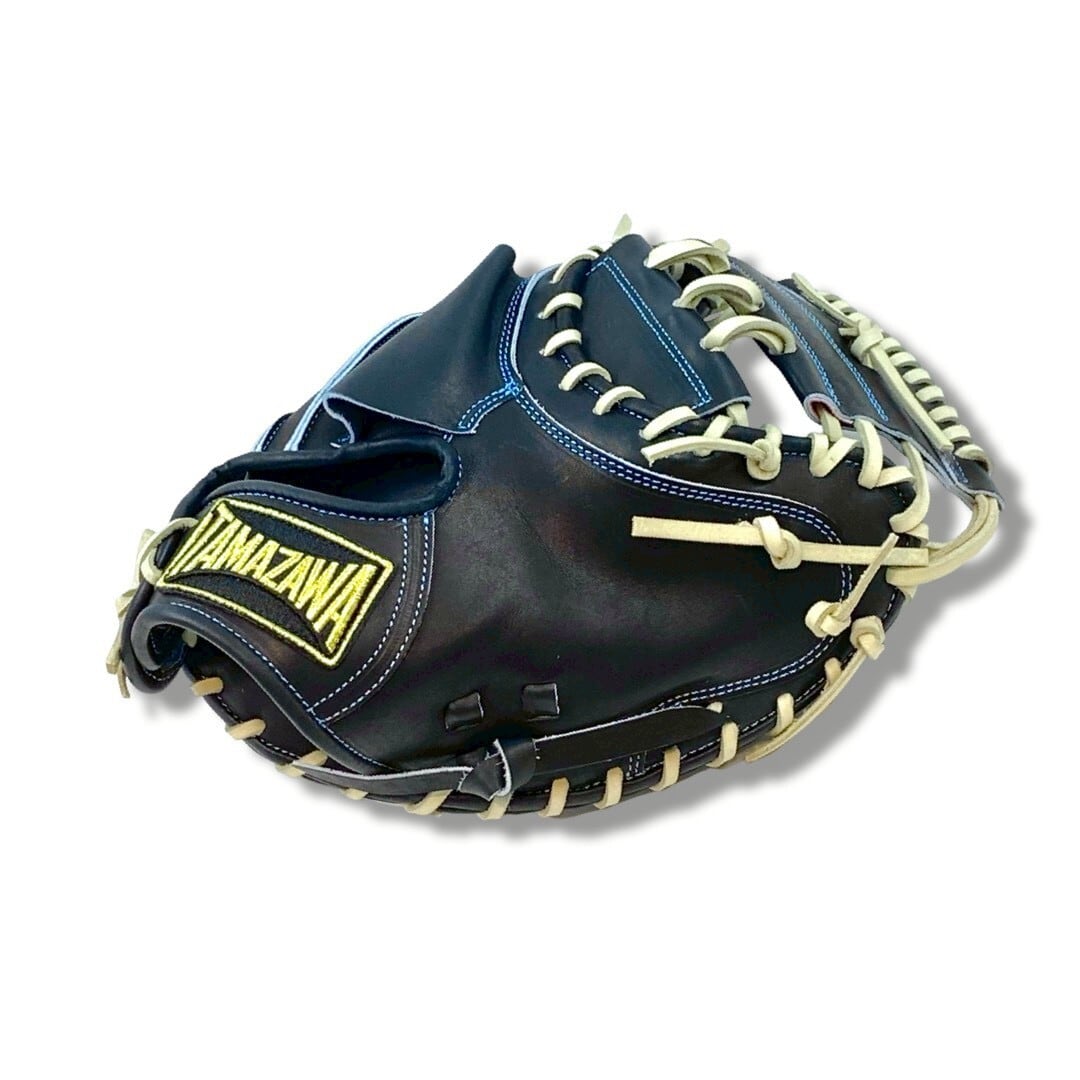 【硬式】玉澤 キャッチャーミット TKC-TLS2DX型 右投げ(本体:Nブラック×キャメル)|タマザワ_03