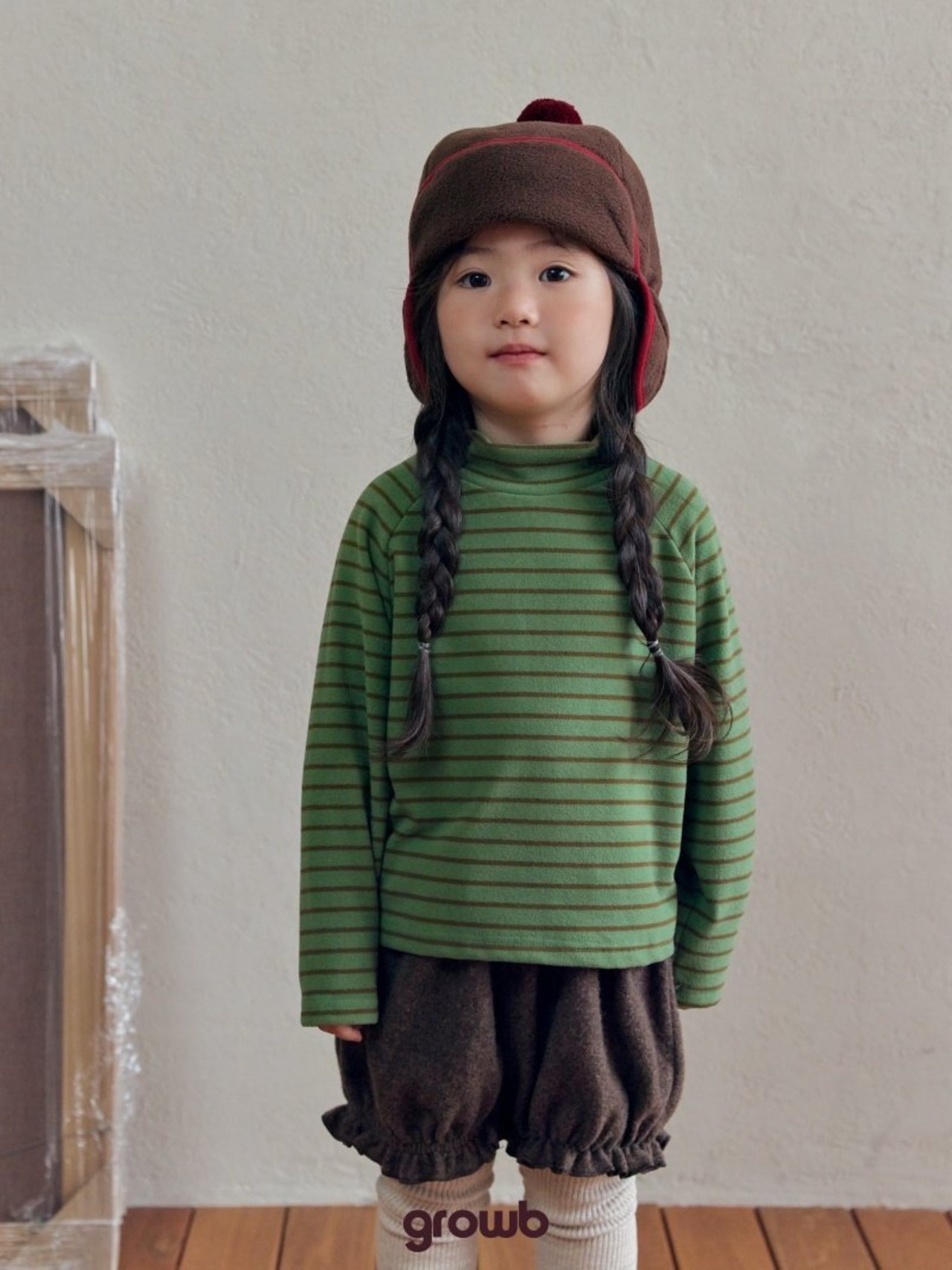 GROWB［取寄］most turtleneck tee 26winter