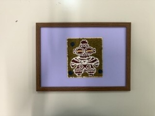 【レザーアート】土偶