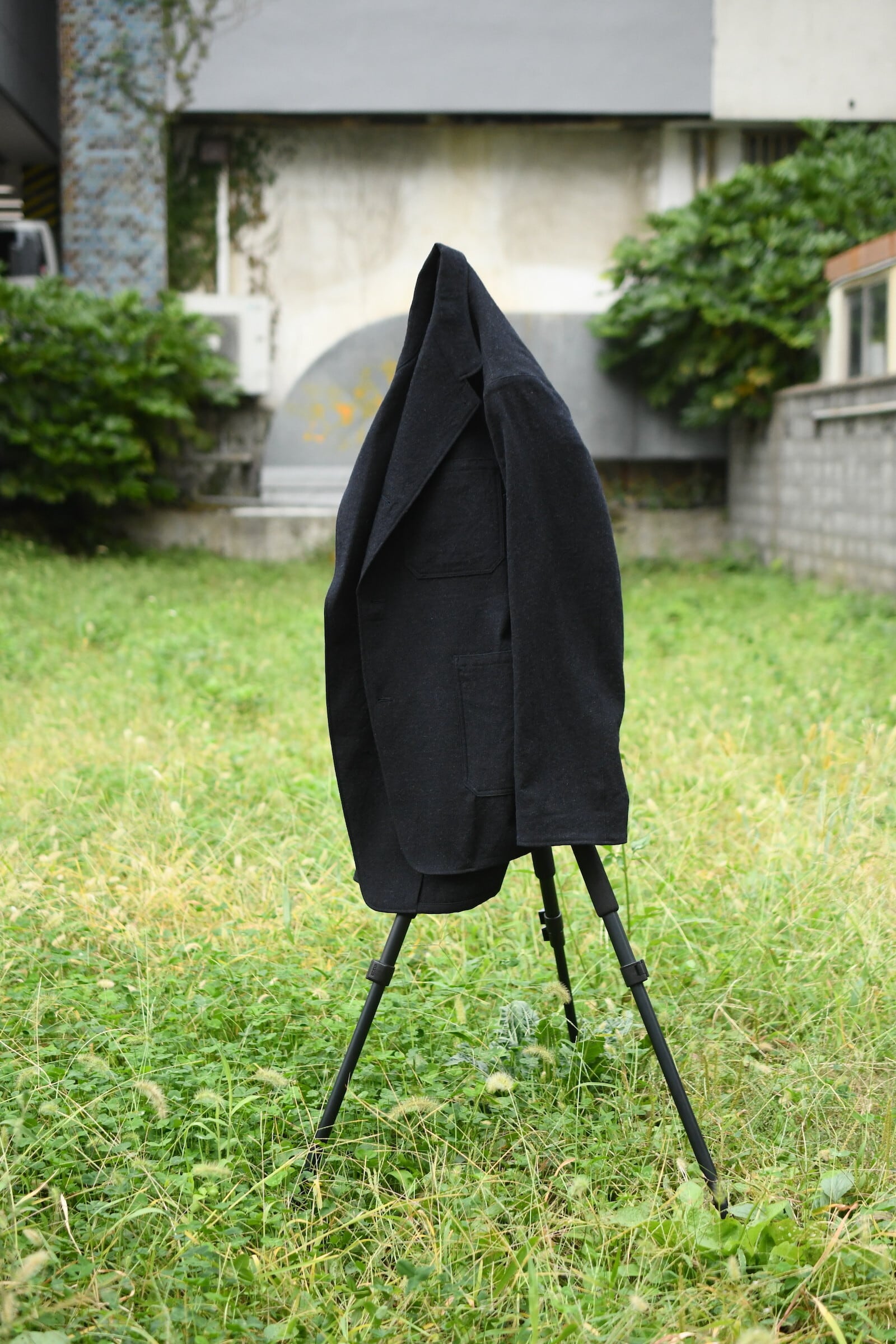 KAPTAIN SUNSHINE / Wool Serge Square Jacket (TOP NAVY) | nariwai
