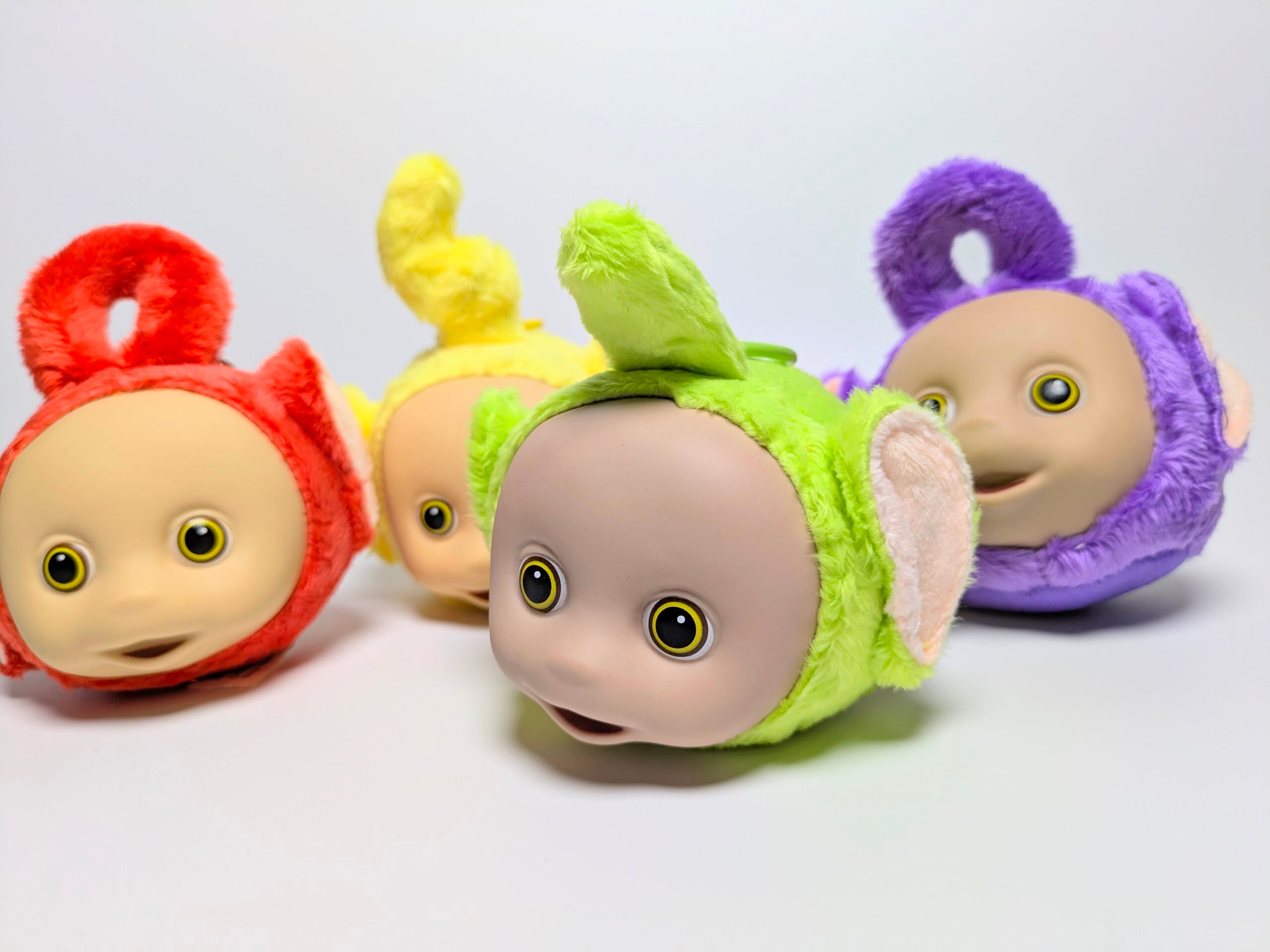 ☆VINTAGE 2000年初期☆【 Teletubbies ( テレタビーズ ) 】ぬいぐるみキーホルダー / フェイスキーホルダー 各種 〚アメリカン雑貨 アメトイ〛