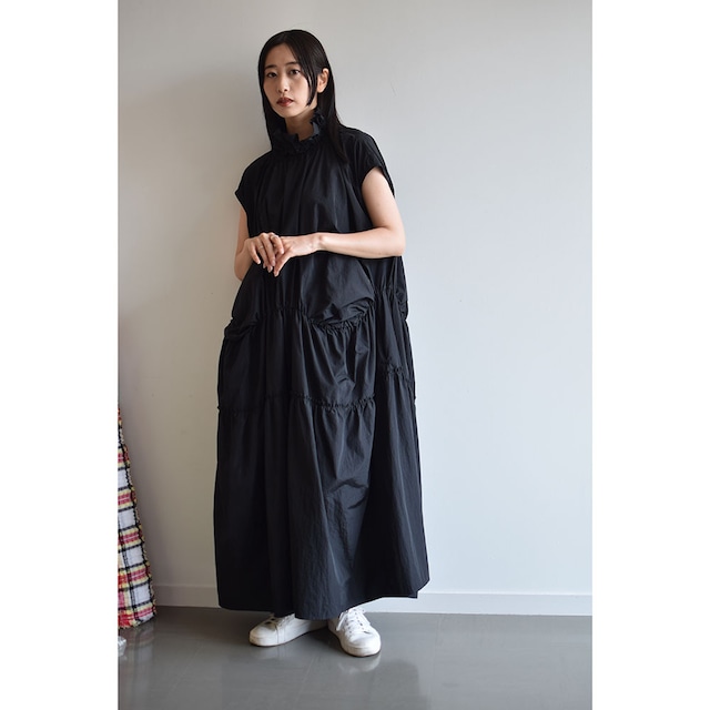 HOUGA/　locket frill skirt