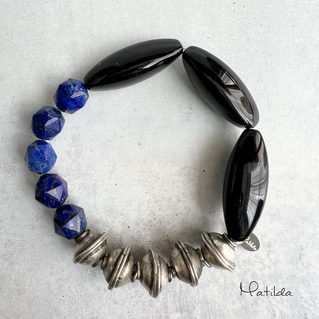 【再販】The 'Matilda' bracelet（ラピスラズリ）