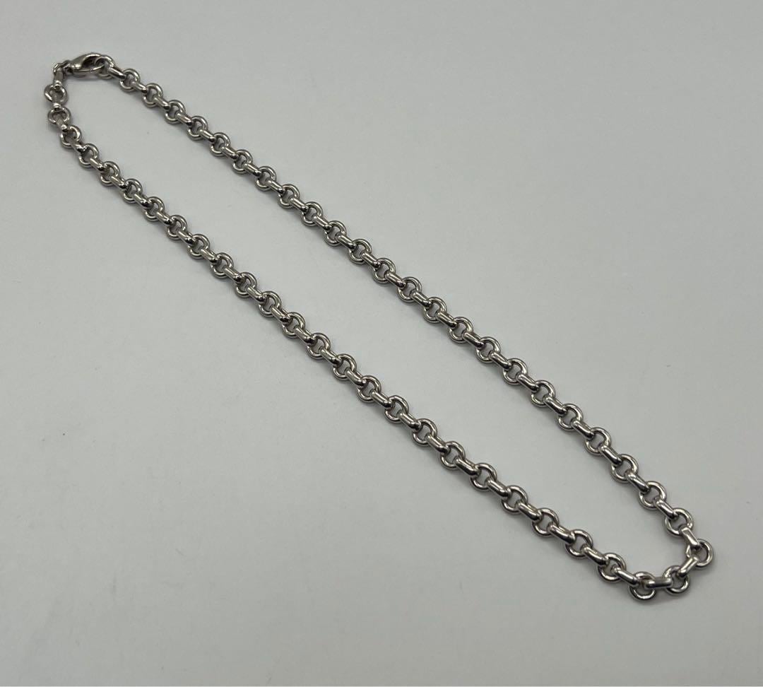 ティファニー TIFFANY ドーナツオーバルリンクチェーンネックレスSV925