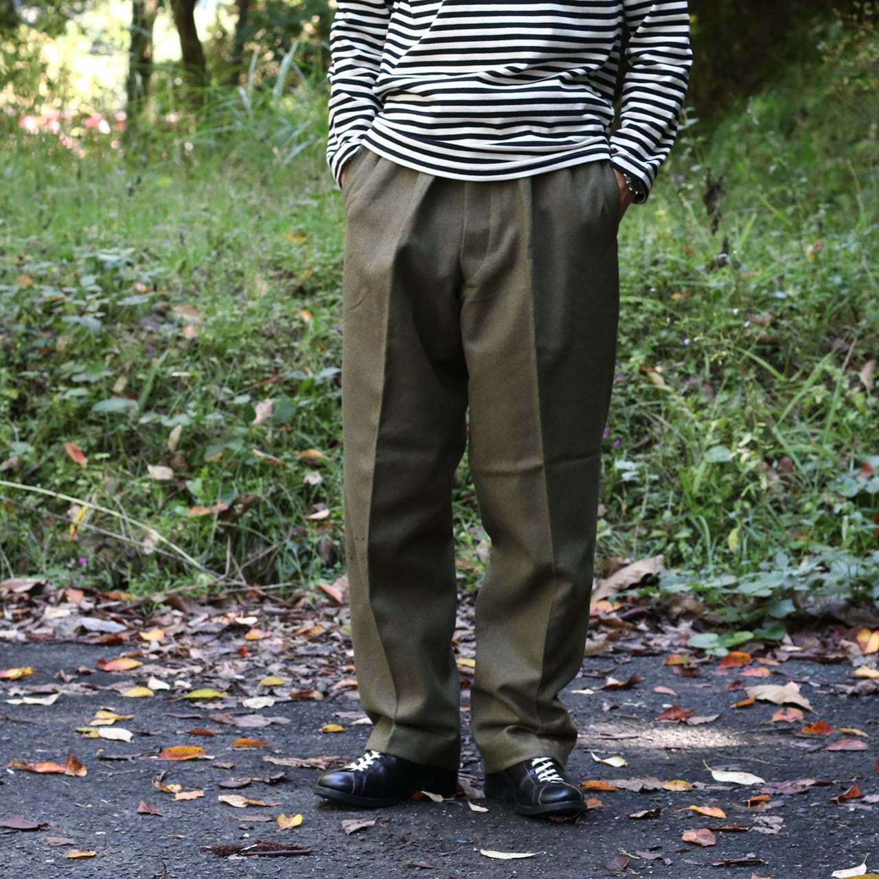Italian Army イタリア軍 E.I. Wool Trousers Deadstock E.I ドレス
