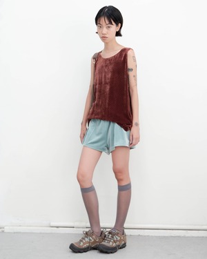 Acne Studios - mesh velour tank from SS2016
