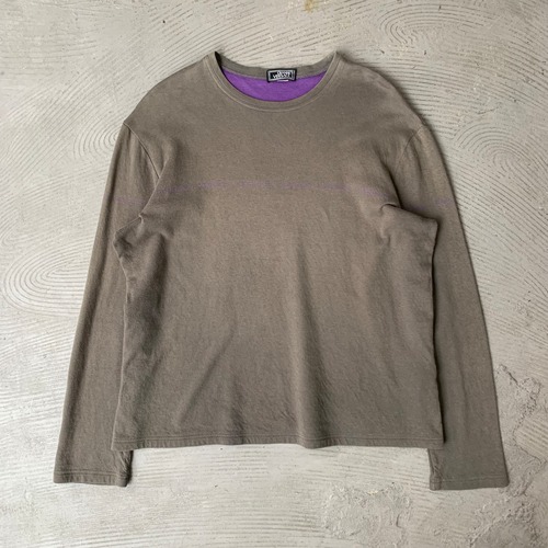 GIANNI VERSACE / Reversible long sleeve T-shirt