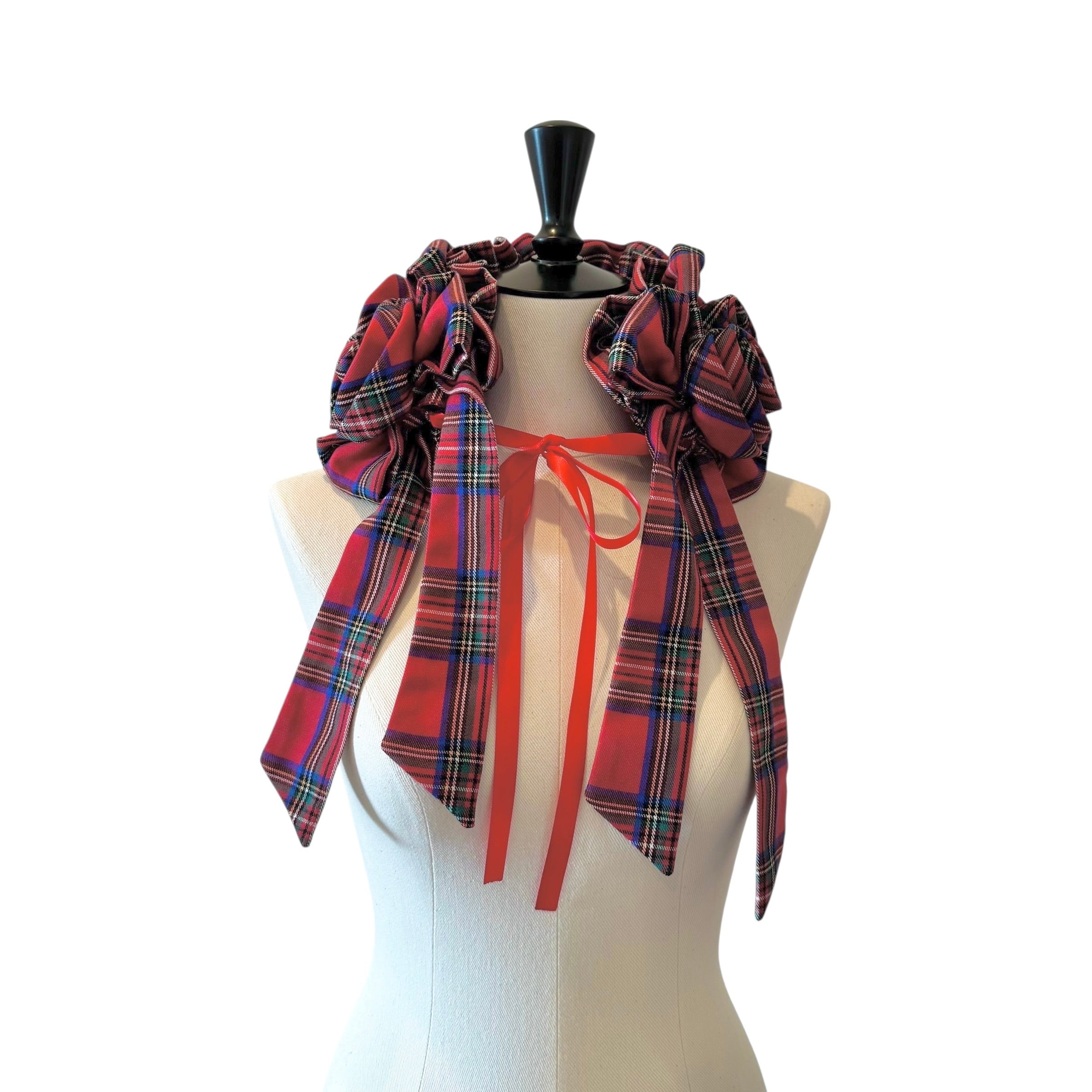 ローズリボンヘッドドレス　RED