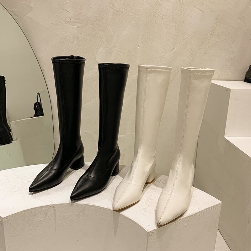 ブーツウィンタージッパーレッド薄手 靴 シューズ 冬物 フェイクシューズ74485194755