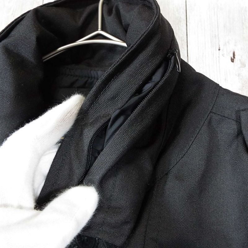 ほぼ未使用】WOOLRICH ウールリッチ ナイロン トレンチコート ブラック