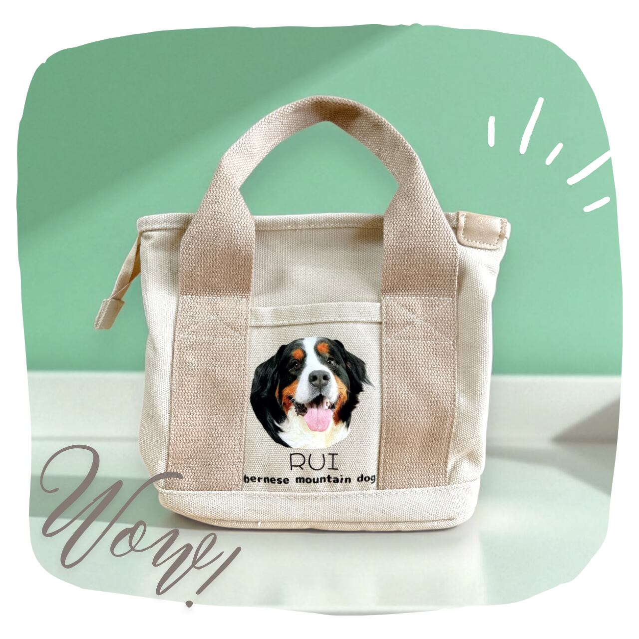 うちの子キャンバスショルダーバッグ