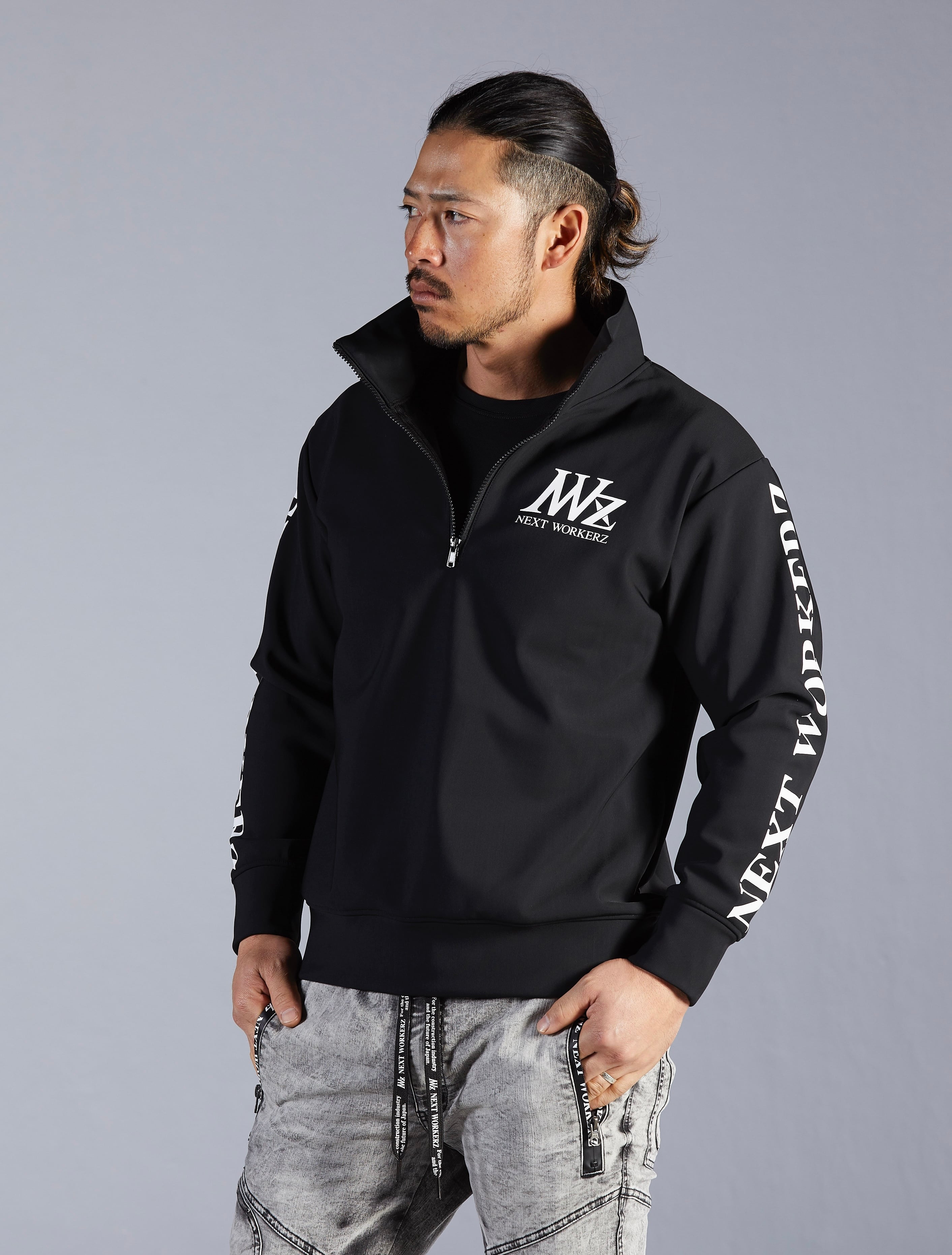 NWZ ZIP UP TRAINER【BLACK】 | NEXTWORKERZ STORE