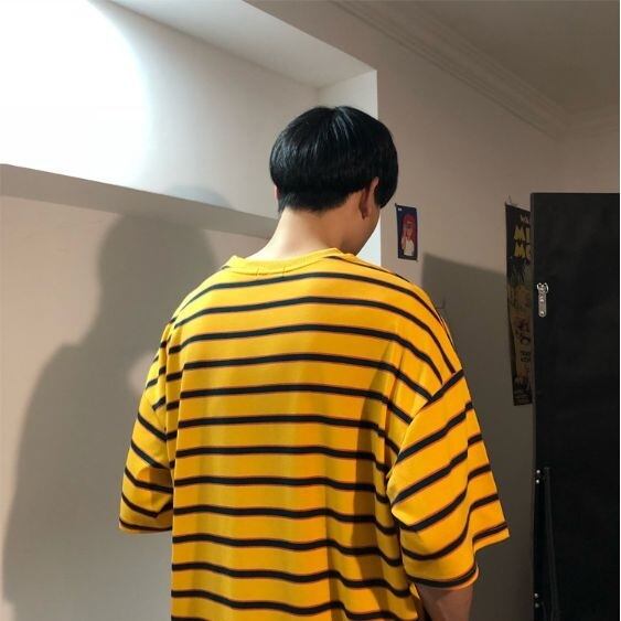 全4色 ボーダー Tシャツ カットソー 半袖 バイカラー カジュアル