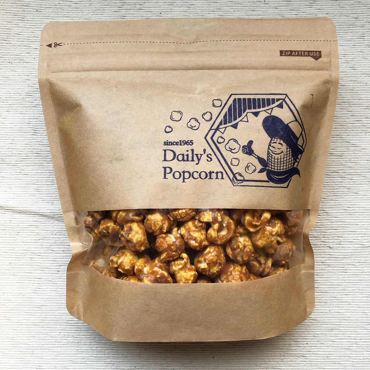 Daily's Popcorn キャラメル味 120g Daily's Popcorn デイリー食品