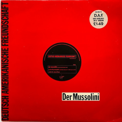 【12EP】Deutsch Amerikanische Freundschaft – Der Mussolini