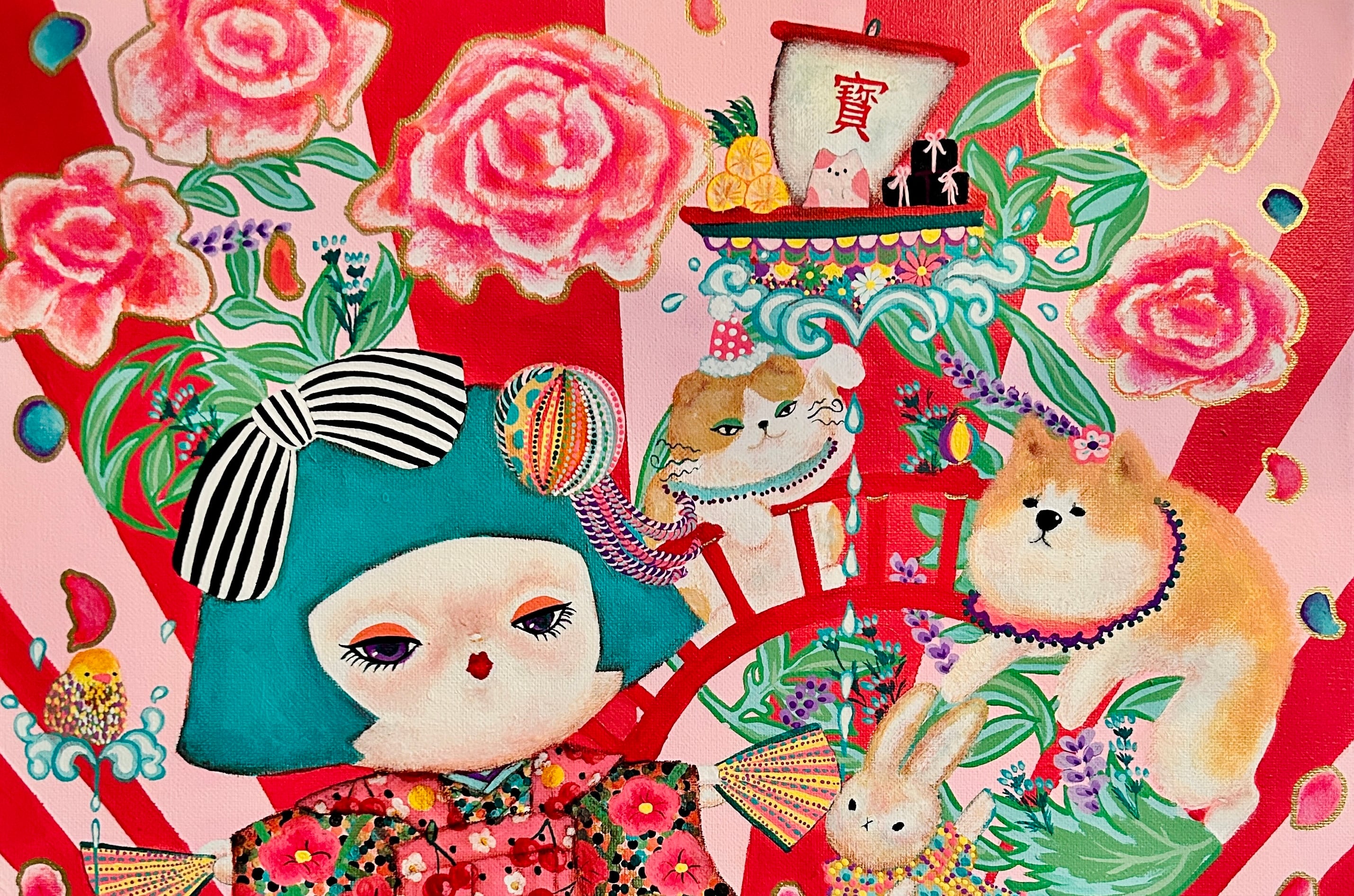 「Profusion Splash」限定キャンバスプリント　Limited edition fine print