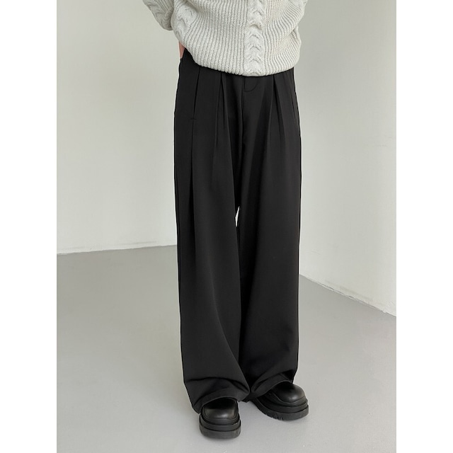 niche design loose pants（ニッチデザインルーズパンツ）-b1299