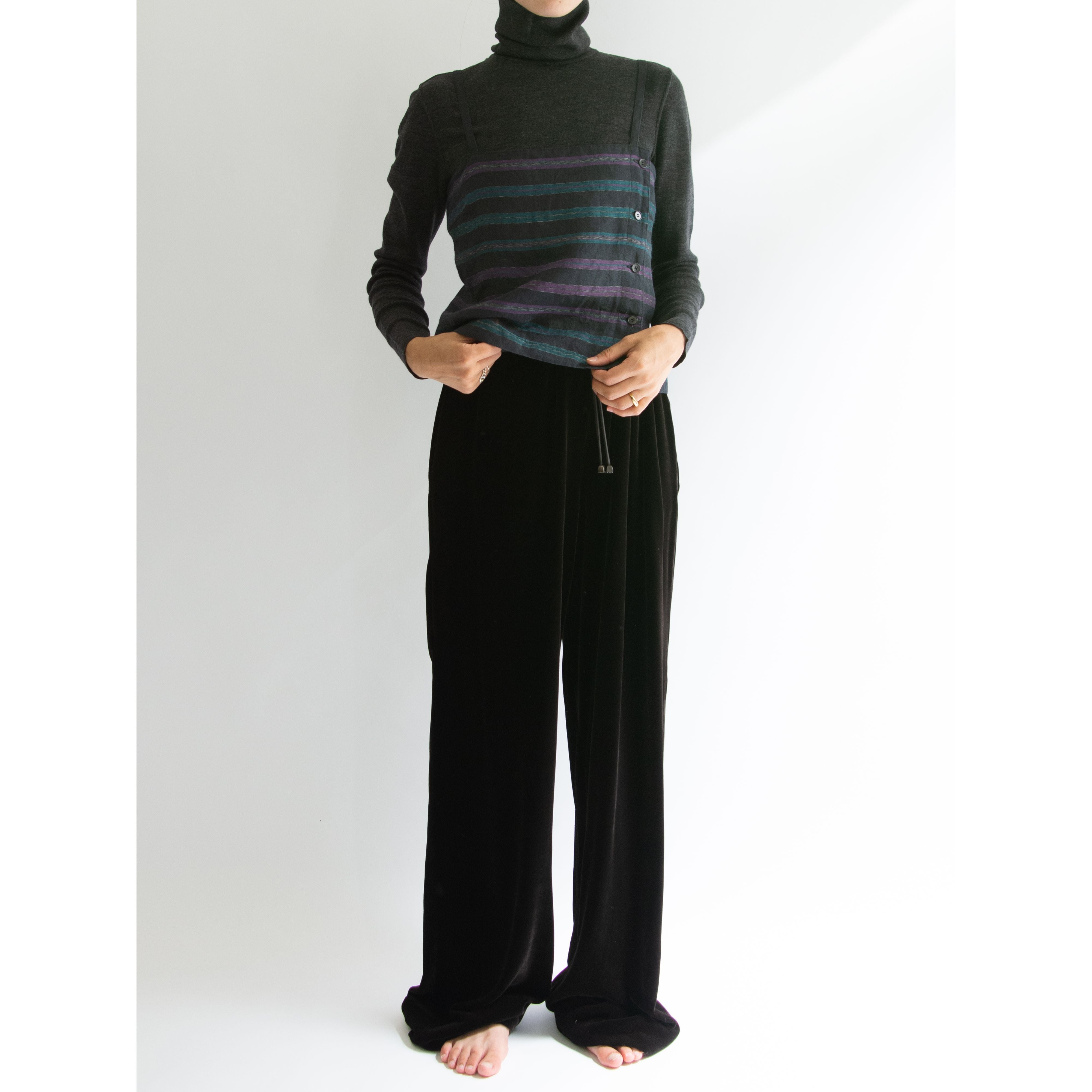 【issey miyake】Made in Japan 70-80's 100% Linen Top（イッセイミヤケ 日本製リネントップス）