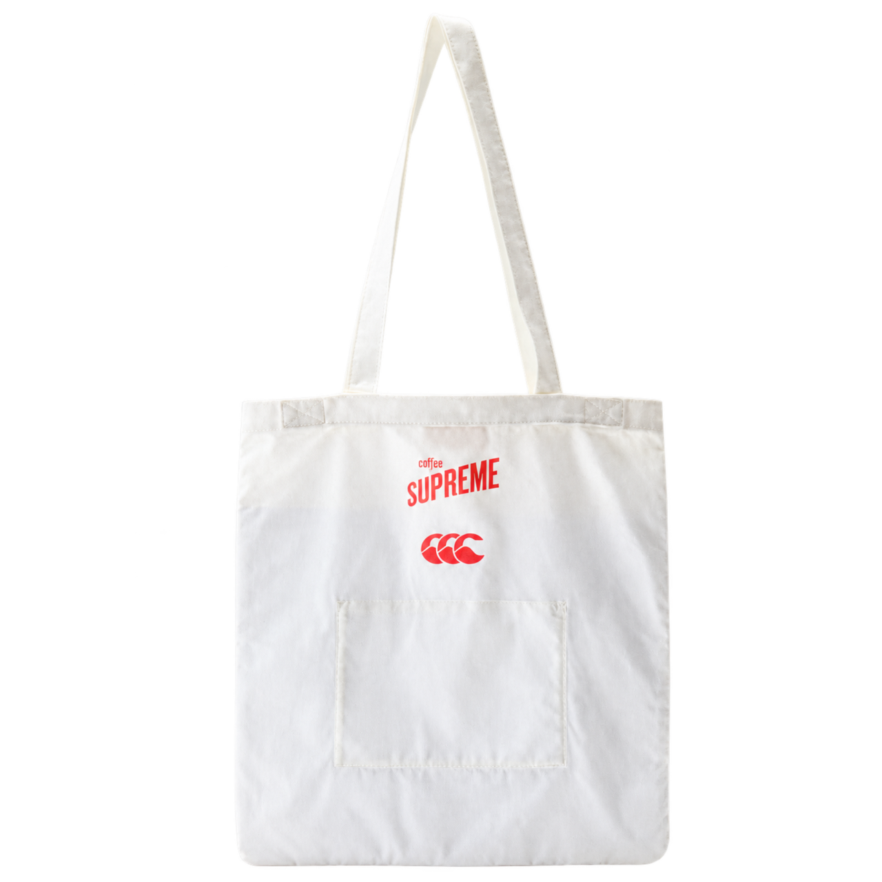 canterbury x Coffee Supreme 2 wayトートバッグ（White)