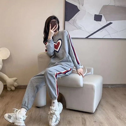 2点セット スポーツ セットアップ スーツ 秋冬 レディース 人气 カジュアル 新スタイル 新作