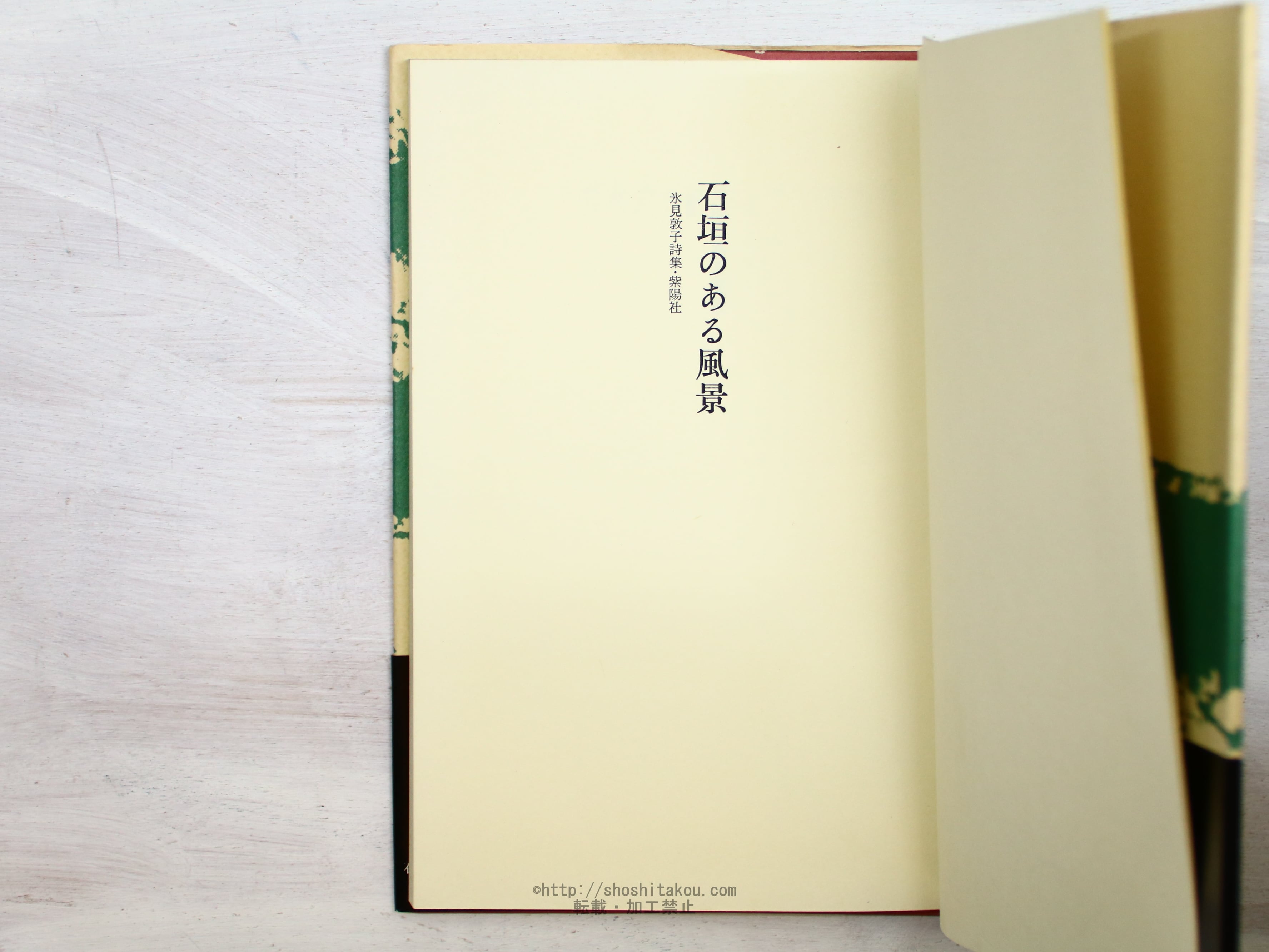 石垣のある風景 氷見敦子詩集 / 氷見敦子 [34275] | 書肆田高