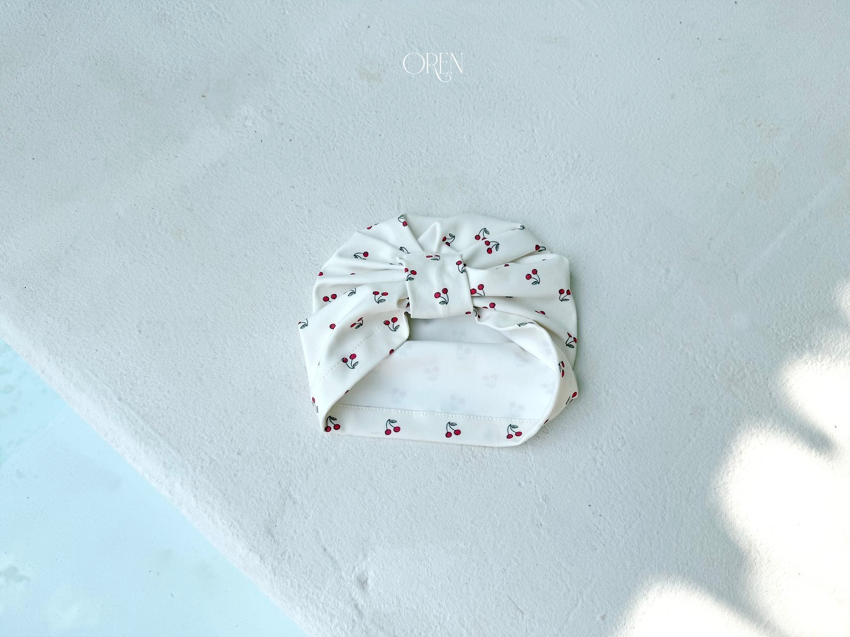 ※お洋服と同梱限定※【6/11〆予約】<OREN> Rochelle cherry swim cap