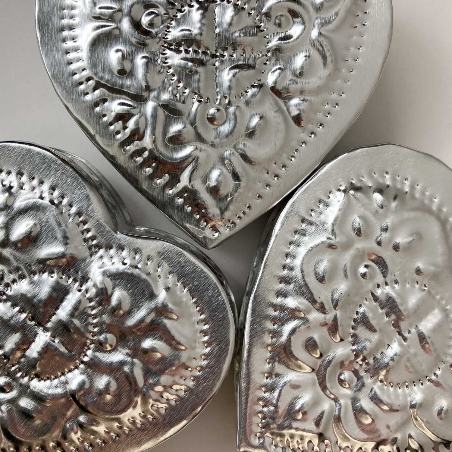 再入荷〉ハート型アルミケースS（80mm/シルバー） | Dua-アクセサリー