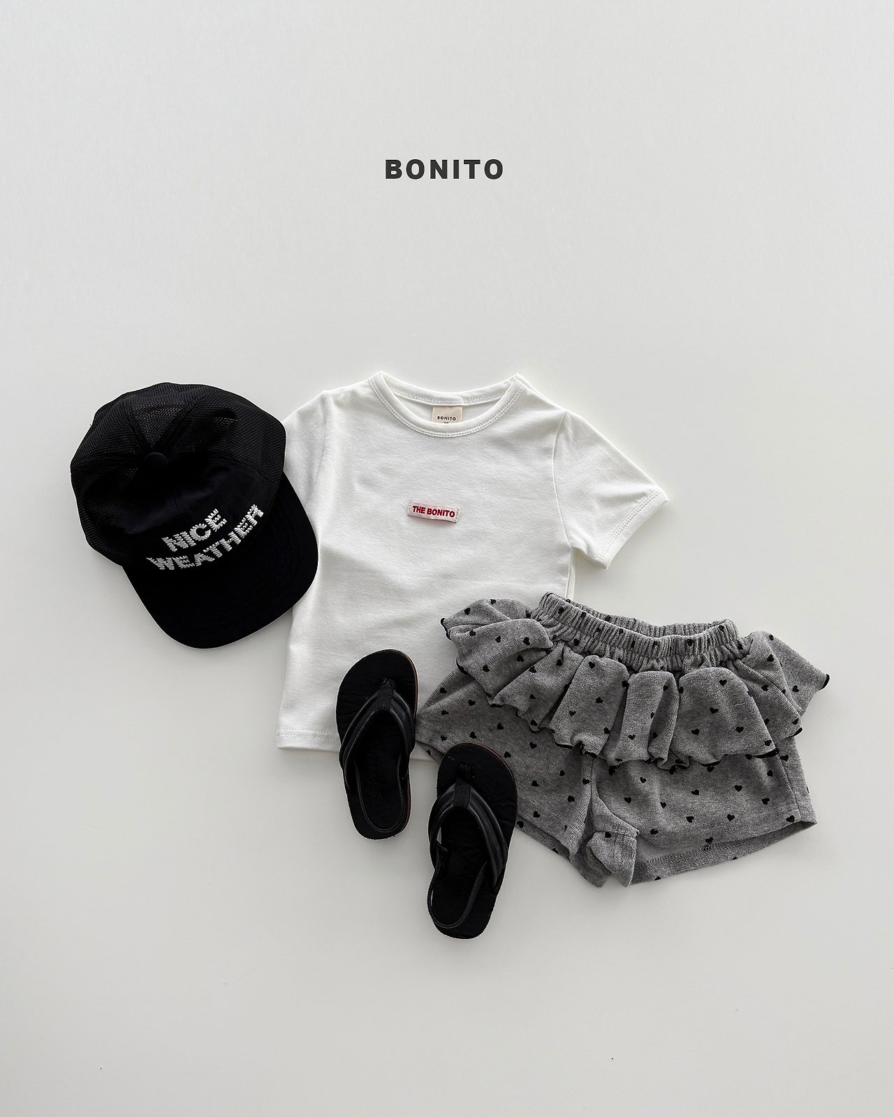 [BONITO] Color Spandex Tee / [보니토] 컬러스판티