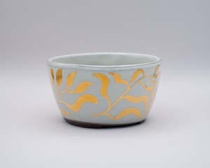 KINSAI POT / 金彩絵付鉢 (一点物)