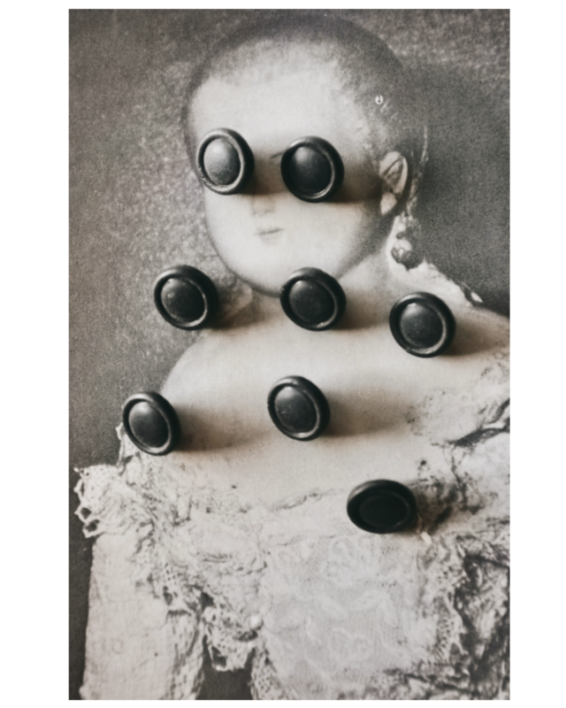 1900s フランス 漆黒の満月と世紀末的黒ボタンセット jais フレンチジェット アンティーク