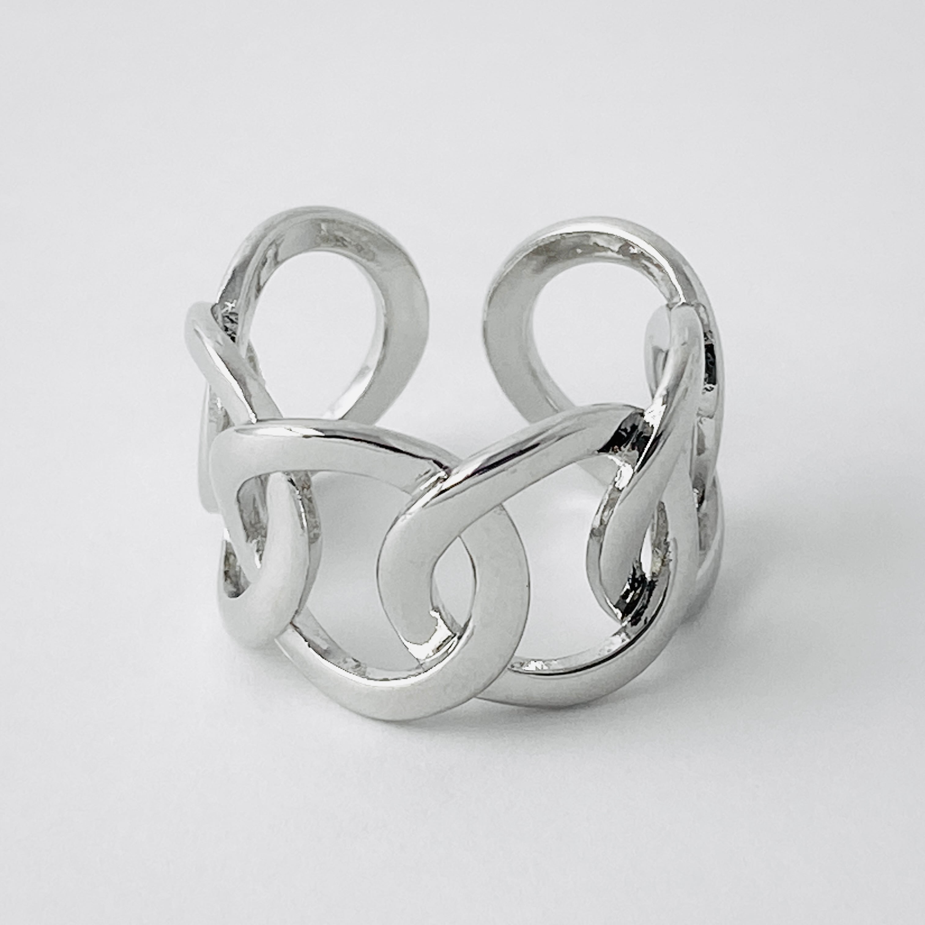Hoop Chain Ring #102