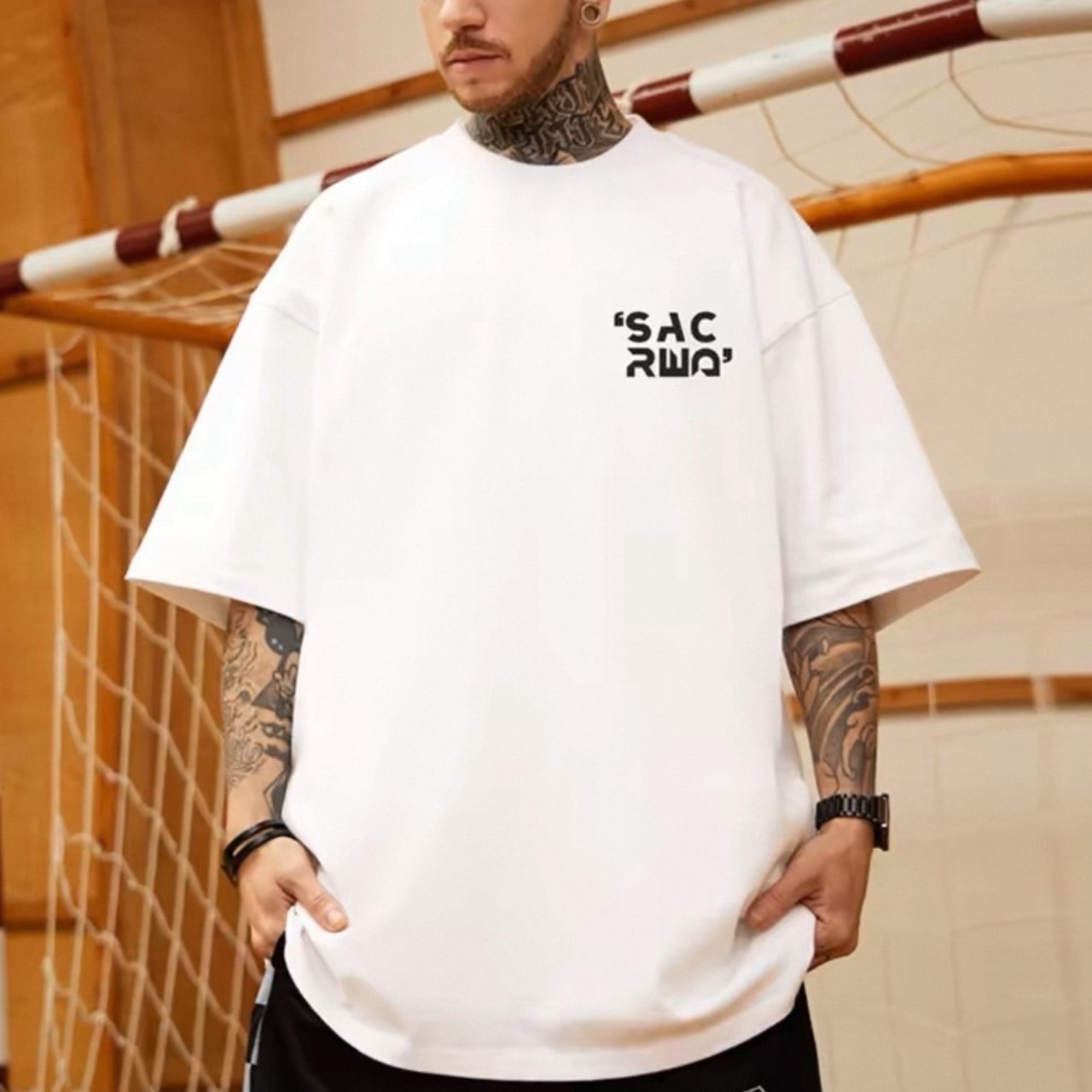 Back print design t-shirt 0782 - 5