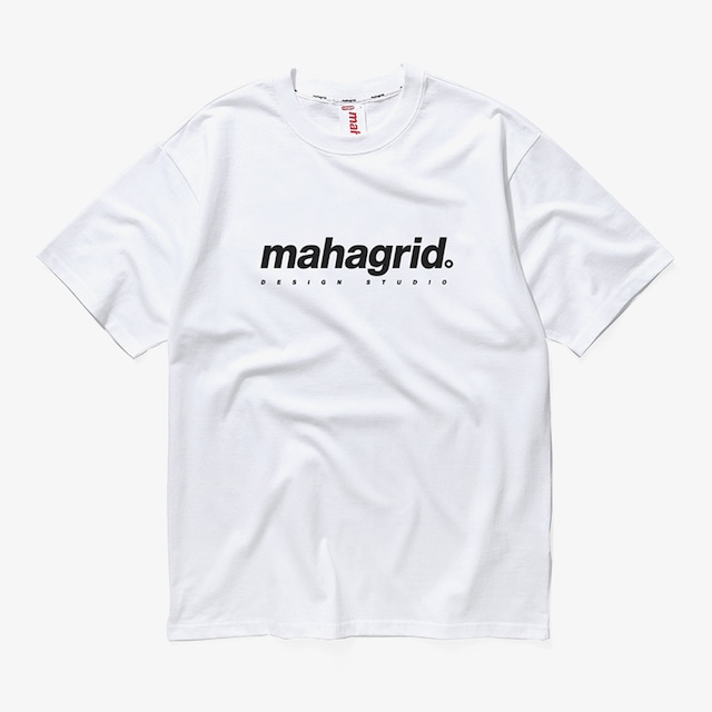 [MAHAGRID] BASIC LOGO TEE WHITE 正規品 韓国 ブランド 半袖 T-シャツ