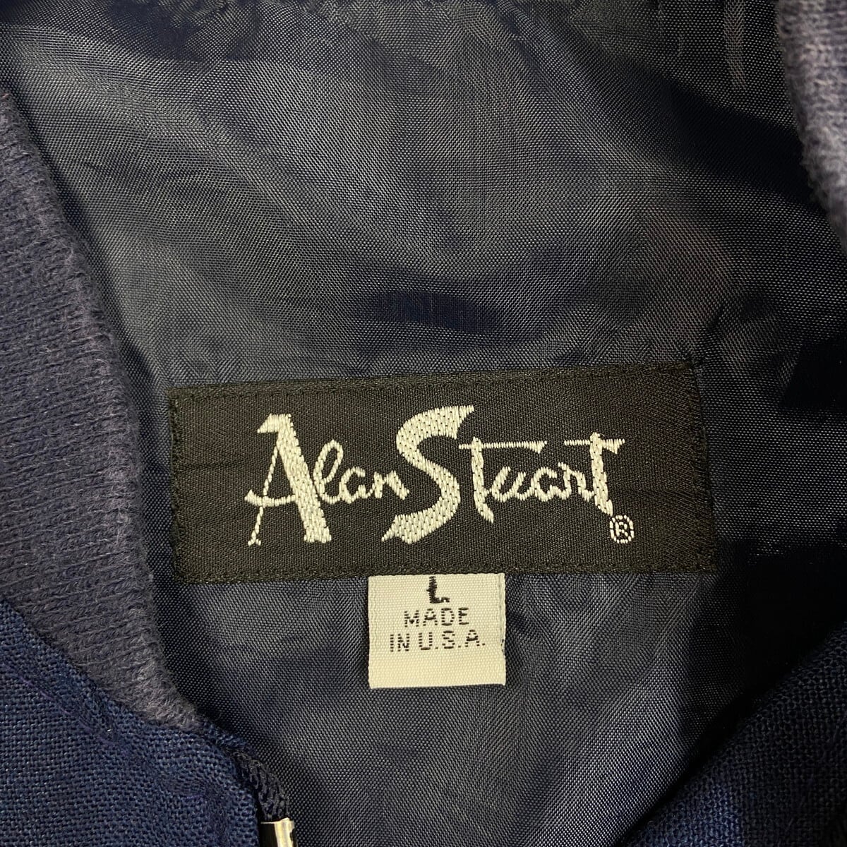 80年代 USA製 Alan Stuart アランスチュアート フルジップ ブルゾン
