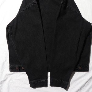 美品 XL 70507 USA 93年 Levi’s サルファーブラック デニムジャケット リーバイス