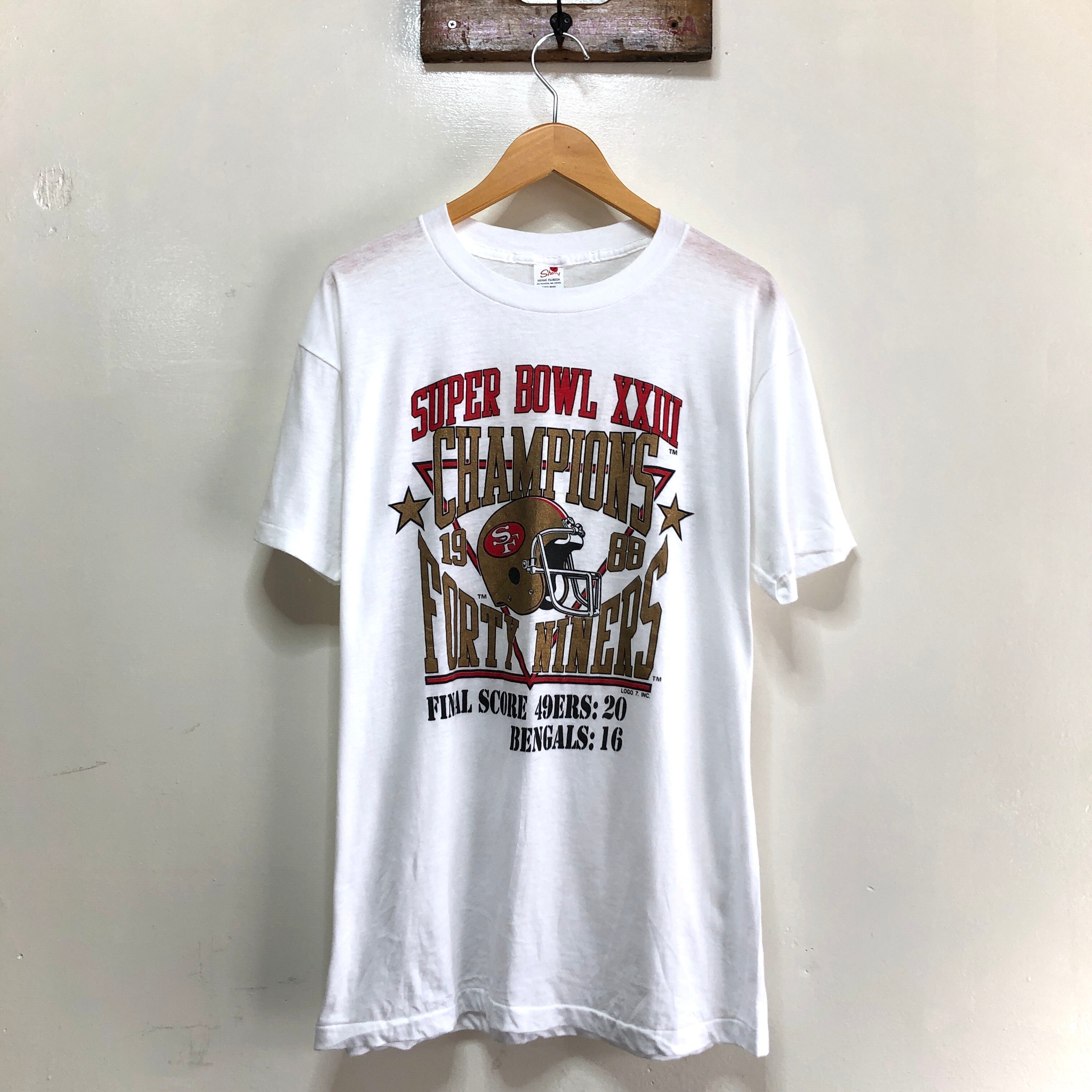 80s サンフランシスコ 49ERS フットボール Tシャツ　M　USA製