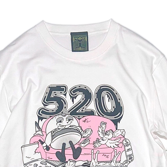 神眼芸術『five-twenty』Long sleeve T-shirt