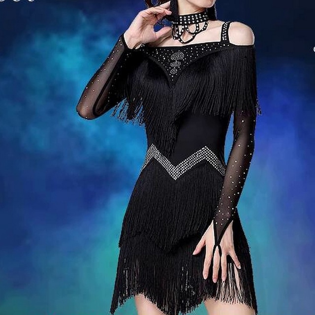 フリンジエレガンス・ラテンドレス ds0901