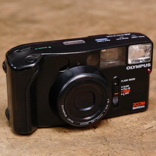 3150FC1 OLYMPUS AZ-1 ZOOM コンパクトフィルムカメラ 中古 電池付き