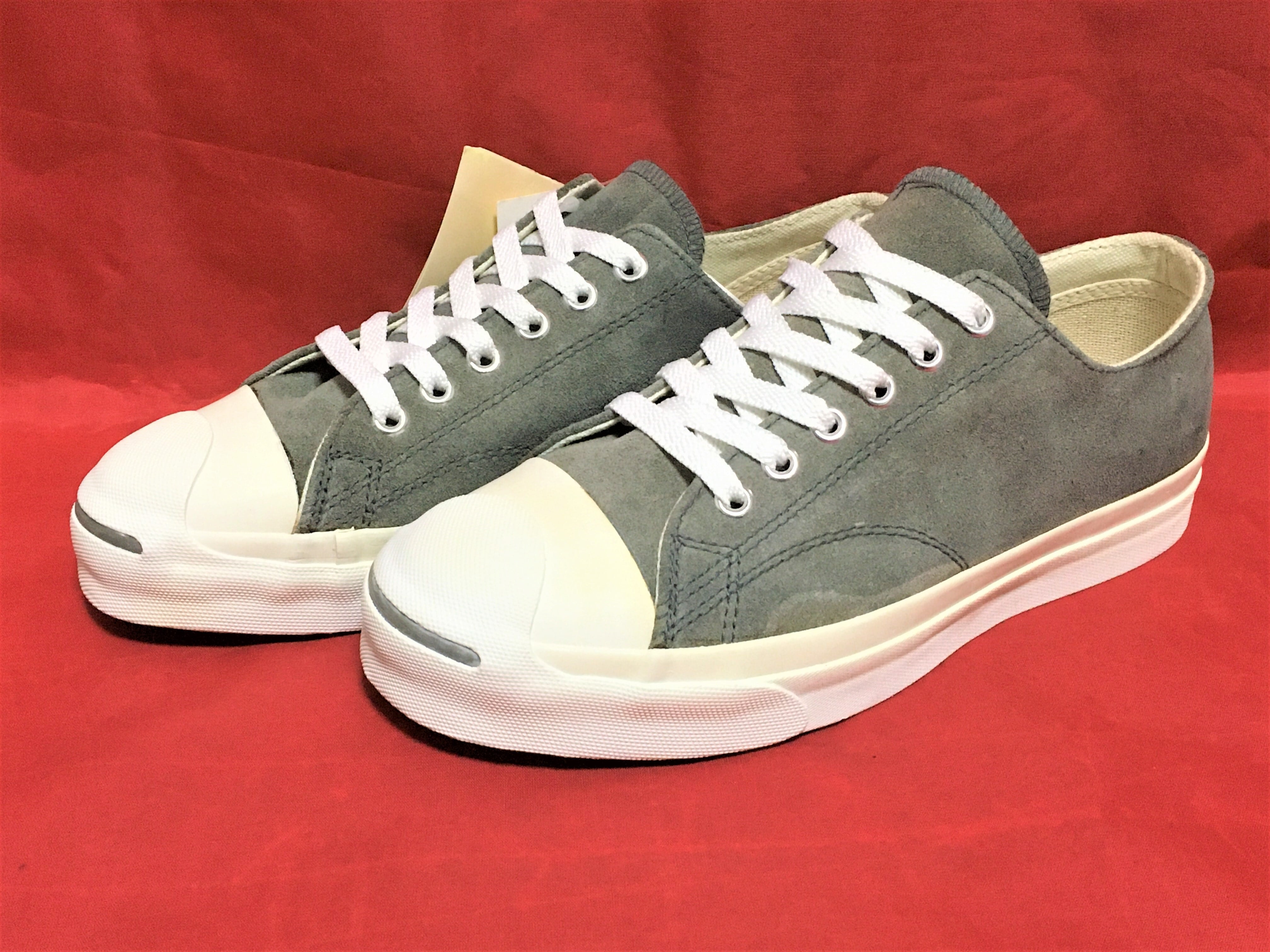 コンバース ジャックパーセル SUEDE 26,5cm GRAY